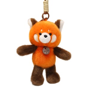 Llavero de peluche al por mayor, bonito colgante de oso de visón sintético, adorno para bolso, mochila, <span class=keywords><strong>coche</strong></span>, regalo, 20cm, logotipo personalizado, OEM ODM, fábrica - Product Image 6