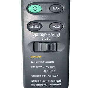 DT-8820 4in1 Multifunction Environment <b>Meter</b> Illuminometer Thermometer Hygrometer <b>Sound</b> Level Noise <b>Meter</b> - Product Image 1