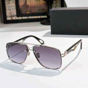 2022 Top Fashion luxe <span class=keywords><strong>Maybac</strong></span> UV400 lunettes de soleil rouge titane cadre femmes et hommes lunettes de soleil - Product Image 1