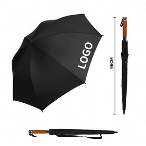 Paraguas de Golf Recto Promocional Portátil de Alta Calidad, Económico, en Oferta, al por Mayor, con Logotipo - Product Image 1