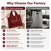 Sac fourre-tout en plastique personnalisé ODM/OEM avec logo, sac de courses en PE épais avec poignée découpée pour les magasins de détail de vêtements en chaîne