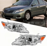 Phares semi-assemblés à succès, feux avant et antibrouillard 12V 55W compatibles avec Toyota Camry version américaine 2010-2011