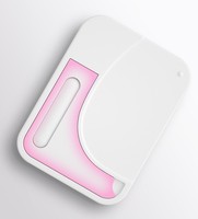 Miroir de maquillage intelligent à écran tactile LED, table de toilette, support pliable, miroir de vanité réglable à 90 degrés, miroir compact pour cosmétiques