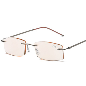 Teenyoun <span class=keywords><strong>gafas</strong></span> de lectura de los hombres Anti rayos azules la <span class=keywords><strong>presbicia</strong></span> mujeres Vintage sin montura <span class=keywords><strong>gafas</strong></span> dioptrías + 1,0, 1,5, 2,0, 2,5, 3,0, 3,5, 4,0 - Product Image 3