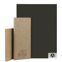 Tablero de MDF Melamínico de Color Sólido de 4x8 pies, Resistente al Fuego y a la Humedad, Superficie Lisa para Interiores de Apartamentos, Hoteles, Cocinas y Baños