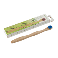 Grattoir à langue en bambou biologique avec double bord ergonomique, écologique, sans plastique, zéro déchet, haleine fraîche, certifié ISO CE