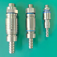 Accouplements à connexion rapide refroidis par liquide utilisés dans les connexions de refroidissement liquide Datacenter Refroidissement liquide Acier inoxydable