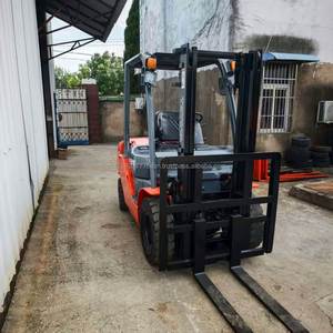 Used for Toyota Diesel <b>Forklift</b> FD25 2.5 Ton Two Stage Mast Offroad with Hydraulic Side Shifter Good Price - Product Image 4