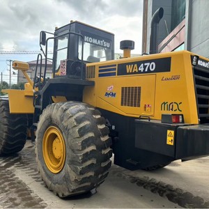 Cargadora de Ruedas <span class=keywords><strong>Komatsu</strong></span> <span class=keywords><strong>WA470</strong></span> Usada en Buenas Condiciones, Cargadora <span class=keywords><strong>Frontal</strong></span>, Capacidad de Carga Nominal de <span class=keywords><strong>6</strong></span> Toneladas, Motor de 205 kW, Caja de Cambios de Alta Calidad - Product Image 2