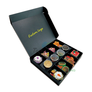 Caja de Postres <span class=keywords><strong>Mimi</strong></span> Pastel con Cupcake, Caja de Postres para Llevar, Caja de Postres para Catering, Cajas para Galletas, Chocolate y Té con Insertos para Alimentos - Product Image 6