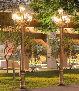 פארק וילת מנורת יוקרה אירופאית גן מנורת רחוב מפעל מכירות ישיר בסגנון אירופאי סגנון משפחתי אור רחוב - Product Image 6