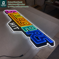 Enseigne néon personnalisée avec le nom de votre entreprise pour la décoration murale de votre magasin