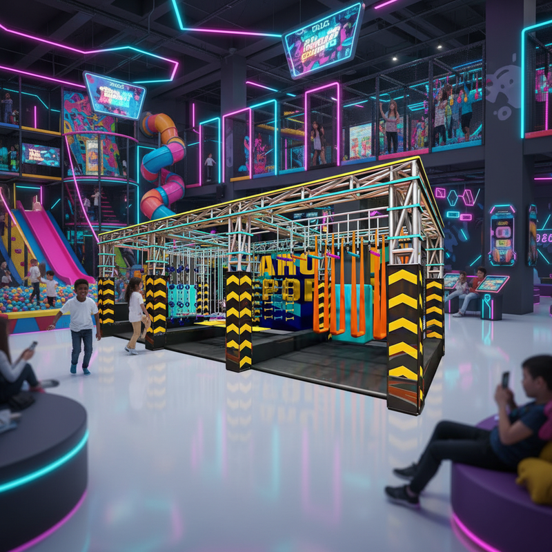 CE Standard Commercial Children Amusement Park