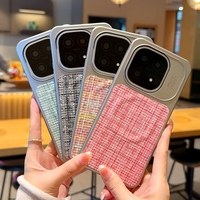 La nouvelle coque de téléphone à motif tissé est une coque de téléphone de la série 17 adaptée à Huawei, Honor, OnePlus et Xiaomi