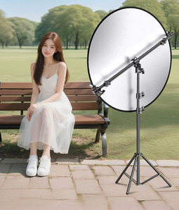 Bras télescopique pour réflecteur 360° °   Barre transversale rotative pour support de photographie, réflecteurs photo, diffuseurs, panneaux souples - Product Image 5