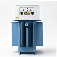 Régulateur de tension CA immergé dans l'huile 100 kVA, affichage LCD en cuivre, haute puissance, automatique, monophasé 50/60 Hz, marque FXD, efficacité 0,98