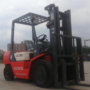 CARRETILLA ELEVADORA USADA HELI35 Equipo de elevación de construcción usado de 3,5 toneladas en stock para la venta - Product Image 2