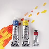 Pigments de peinture à l'huile Rubens en gros, personnalisables, spécialisés dans les fournitures d'art, flacon individuel de 170 ml