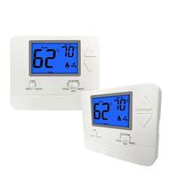 Thermostat numérique DC HVAC 24V pour climatisation, chauffage et refroidissement, câblage domestique, vente directe d'usine