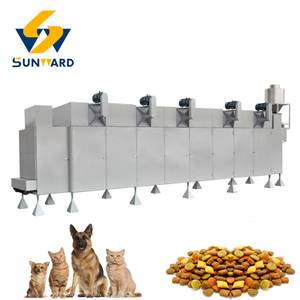2 toneladas por hora Alimentação Animal Fazendo Máquina Pet Food Dog Cat Fish Feed Pellets Maker Extrusora de alimentação aquática Linha de Processamento - Product Image 5