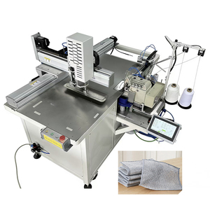 Máquina de Coser Automática Overlock para la Fabricación de Toallas, Paños de Limpieza y Paños de Cocina - Product Image 1