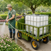 Chariot tout-terrain électrique robuste à couple élevé pour la ferme, la récolte et l'entretien des propriétés, capacité de 2200 lb, avec frein à disque