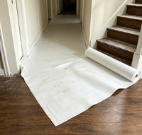 Rouleau de feutre adhésif blanc imperméable économique personnalisable en gros pour projets d'aménagement intérieur