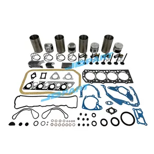 D4BB Rebuild Kit Cylinder Liner Kit With Bearings And Valve Fit For Hyundai Engine.