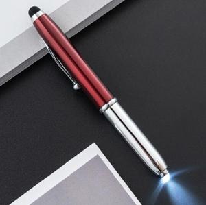 Ba trong một bút bi quảng cáo Quà Tặng Led bút có thể in màn hình cảm ứng ánh sáng bút - Product Image 6