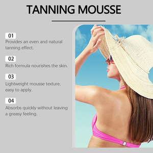 Mousse <span class=keywords><strong>Autobronceador</strong></span> Vegano Zhibei de Verano con Vitamina C, Aloe Vera, Hidratante, Fragancia Orgánica de Coco, Guante <span class=keywords><strong>Autobronceador</strong></span>, Tamaño Viaje - Product Image 5