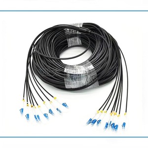 Cable de Fibra Óptica MPO LC de 12 Núcleos OM4, Tipo Ramificación de Baja Emisión de Humo y Cero Halógenos, Alta Densidad para Centros de Datos, 10G/40G/100Gbps TCP - Product Image 3