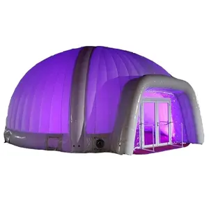 Dijual Tenda Kubah Udara Raksasa LED Komersial Luar Ruangan Tenda Kubah Udara Tiup Struktur Tenda Kubah Tiup Raksasa