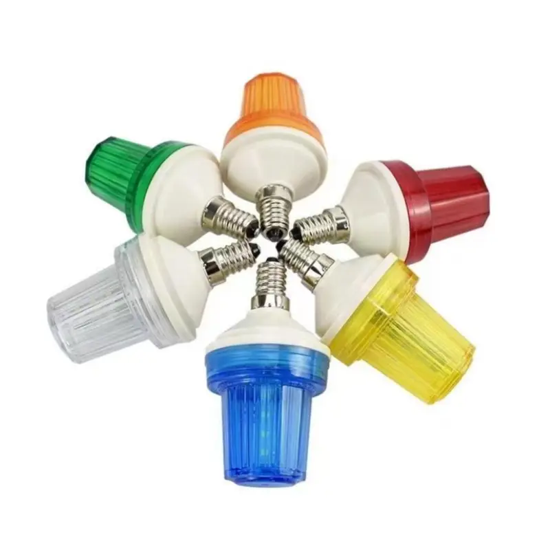 Multicolor Waterproof LED Strobe Bulb 60-80 Flash Rate For Outdoor Festoon Lighting