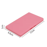 Pink Magnetic Box Aufbewahrung stifte Fall Handarbeiten Lagerung Anti-Lost Aufbewahrung boxen Mit Näh stift Nadeln Halter Stick werkzeug