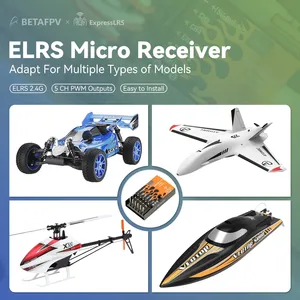 BETAFPV ELRS 2.4GHz 5 canaux avec sortie PWM, adapté aux modèles d'avions à voilure fixe, d'hélicoptères et de voitures télécommandées longue portée - Product Image 4