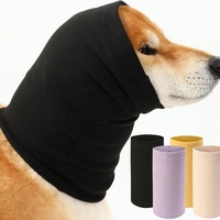Cache-oreilles pour chien en polyester, anti-bruit, confortables, pour le soulagement du stress, épaissis, protection contre le froid et la chaleur en extérieur, couvre-oreilles, accessoires pour la tête