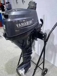 安全型 Yamabisi 舷外发动机 4 冲程 9.8 马力 舷外发动机 汽油长轴 - Product Image 3