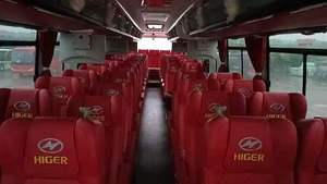 ไฮเกอร์โค้ชใหม่50ถึง65ที่นั่งเกียร์ธรรมดาเครื่องยนต์ดีเซล6-8L 2ยูโรสำหรับการขนส่งแบบกลุ่ม - Product Image 4