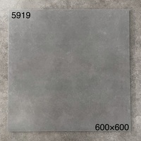 Carreaux de sol et murs en microciment gris antidérapant 60x60, matériau décoratif pour la construction de murs extérieurs et intérieurs