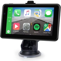 7 pouces HD1080 Portable sans fil CarPlay Android tablette miroir lien GPS Navigation Radio BT Wifi voiture stéréo système multimédia
