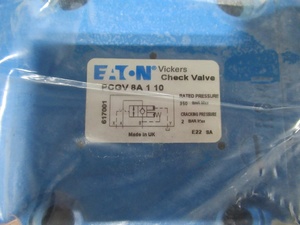 วาล์วควบคุมทิศทางไฮดรอลิกแบบ Pilot Operated รุ่น PCGV 8A 1 10 ใหม่ มีสินค้าในสต็อก - Product Image 1