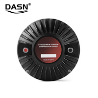 DASN Audio SCT7514NS 200W 75 mm Pilote de compression de sortie de bobine vocale avec aimant néodyme HF Driver Tweeter Unit