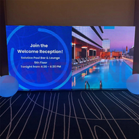 Pantalla LED Digital Portátil de Doble Cara P1.5 P1.8 P2.5 para Exteriores, Ideal para Anuncios, Animaciones y Video Wall en Comercios