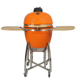 Barbecue Kamado de Luxe Auplex 21 Pouces en Céramique, <span class=keywords><strong>Four</strong></span> à Charbon Épais pour Cuisson Extérieure, Jardin et Fêtes - Product Image 2