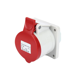 IP44 IP67 công nghiệp cắm ổ cắm <span class=keywords><strong>16A</strong></span> 32A Nam Nữ iec60309 cắm ổ cắm 3 pin 4 cực 5 pin Wall Mount Bảng điều chỉnh gắn kết - Product Image 3