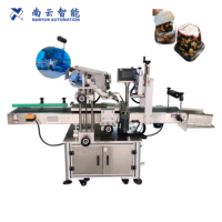 Machine d'étiquetage automatique d'angle NanYun NY-817C pour boîtes carrées, étiqueteuse inviolable, applicateur d'étiquettes de scellage supérieur et latéral