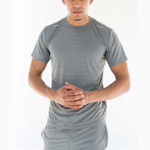 Ensembles <span class=keywords><strong>de</strong></span> Survêtements Décontractés Personnalisés avec Logo, Ensemble 2 Pièces Short et T-Shirt à Manches Courtes d'Été pour Hommes - Product Image 2