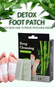 Parches Desintoxicantes para Pies con Vinagre de Bambú 100% Natural, para Eliminar Toxinas, Adelgazar, Relajar, Perder Peso y Limpiar en Profundidad - Product Image 6