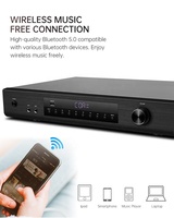 Amplificador de Potencia de Audio de 6 Zonas Hifi de 600 W, Amplificador de Potencia de 12 Canales de 600 W, Ecualizador de Control Independiente, Amplificadores Digitales para el Hogar