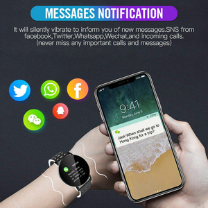 Reloj Inteligente Más Vendido, Redondo, Moderno, Bluetooth, Resistente al Agua, con Monitor de Ritmo Cardíaco y Contador de Pasos, <span class=keywords><strong>para</strong></span> Hombres y Mujeres - Product Image 3